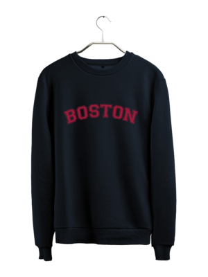 Boston Navy Blue Sweatshirt